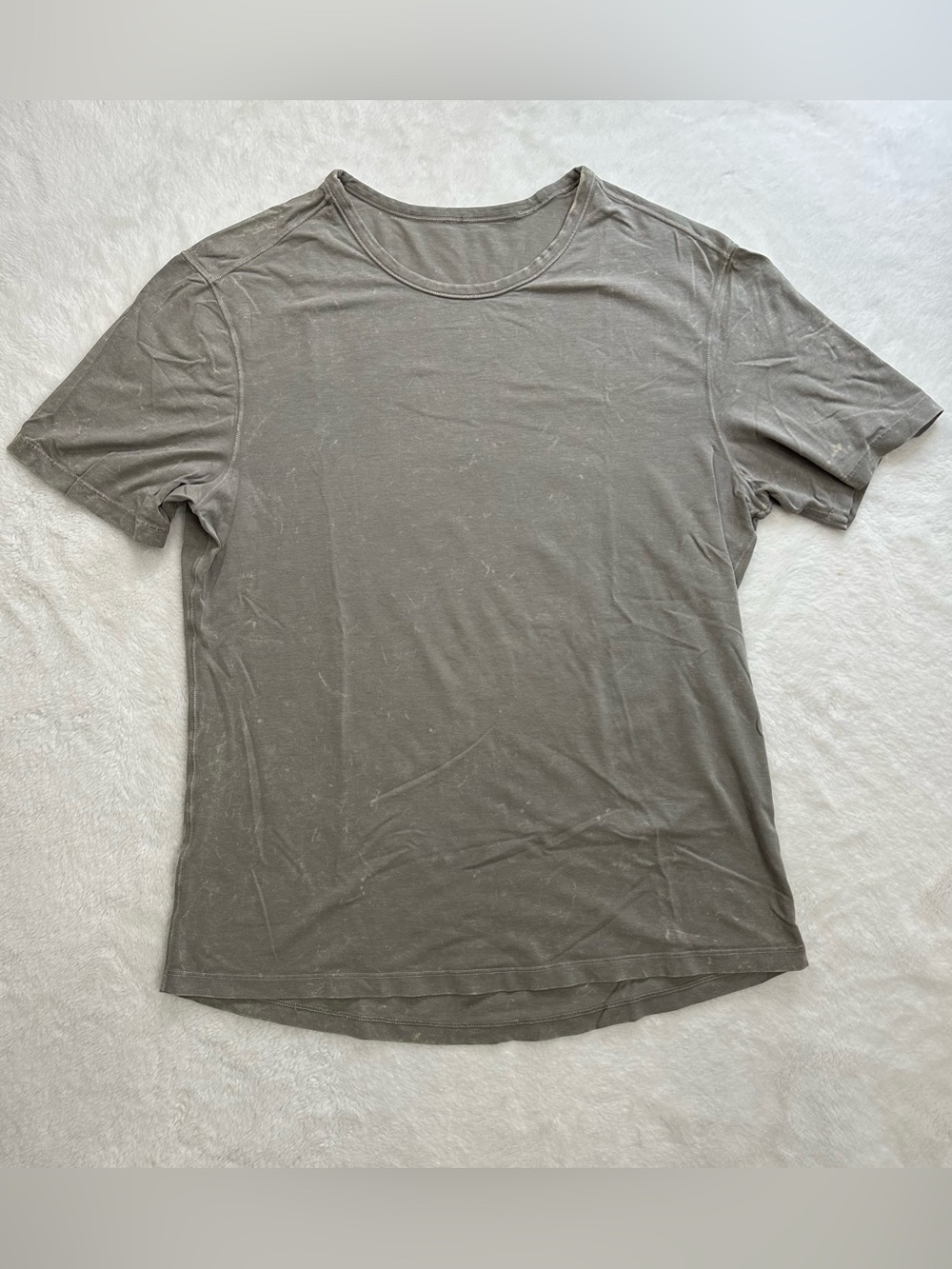 Lululemon 5 Year Basic Tee *Mineral Wash Carbon Dust Men’s Size M